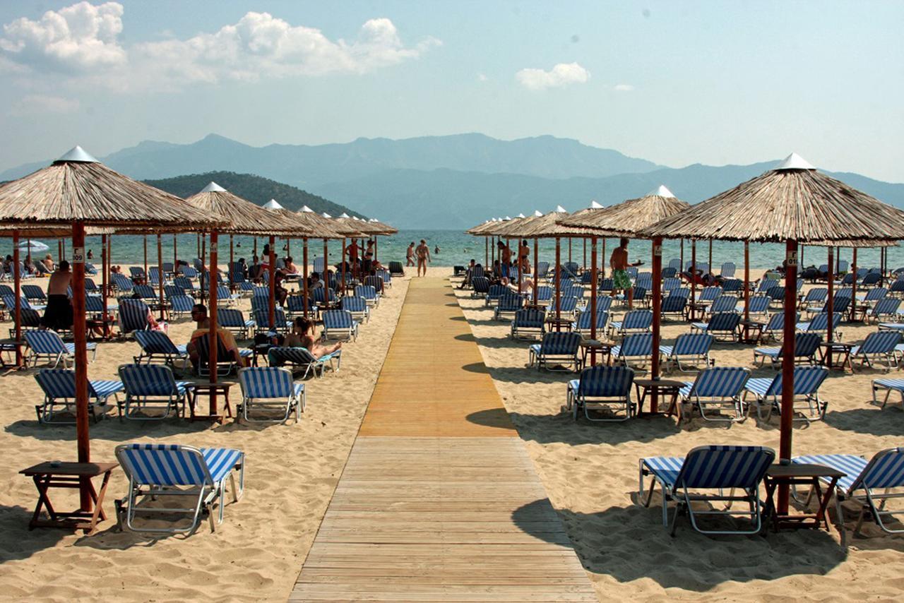 Tetyk Keramoti Hotel Apartments Экстерьер фото